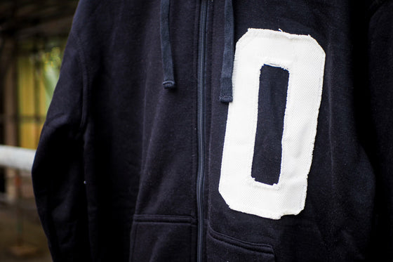 Distressed “O” Hoodie