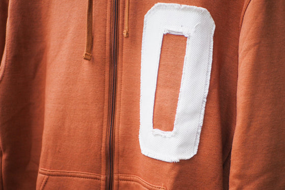 Distressed “O” Hoodie