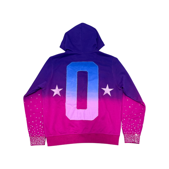 Distressed 'O' Gradient Hoodie – OffThaTop