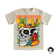  Orange Skull Tee