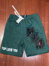 “Top Luv$ You” Mesh Shorts
